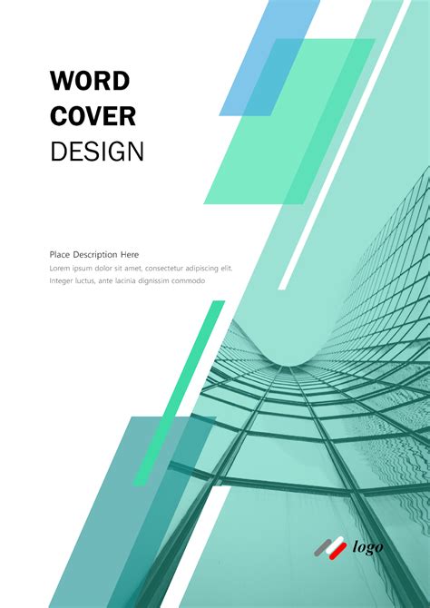 word document cover page template free download